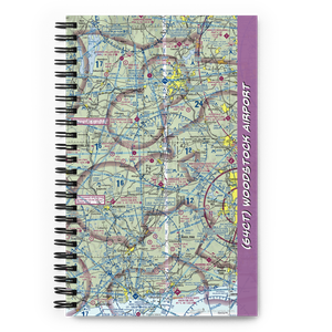 Woodstock Airport (64CT) VFR Sectional Notebook