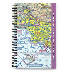 Goodyear Blimp Base Airport (64CL) VFR Sectional Notebook