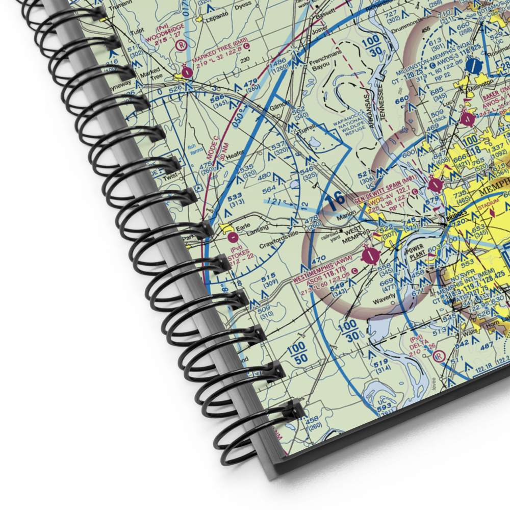 Lowrance Airport (64AR) VFR Sectional Notebook 