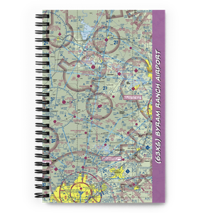 Byram Ranch Airport (63XS) VFR Sectional Notebook
