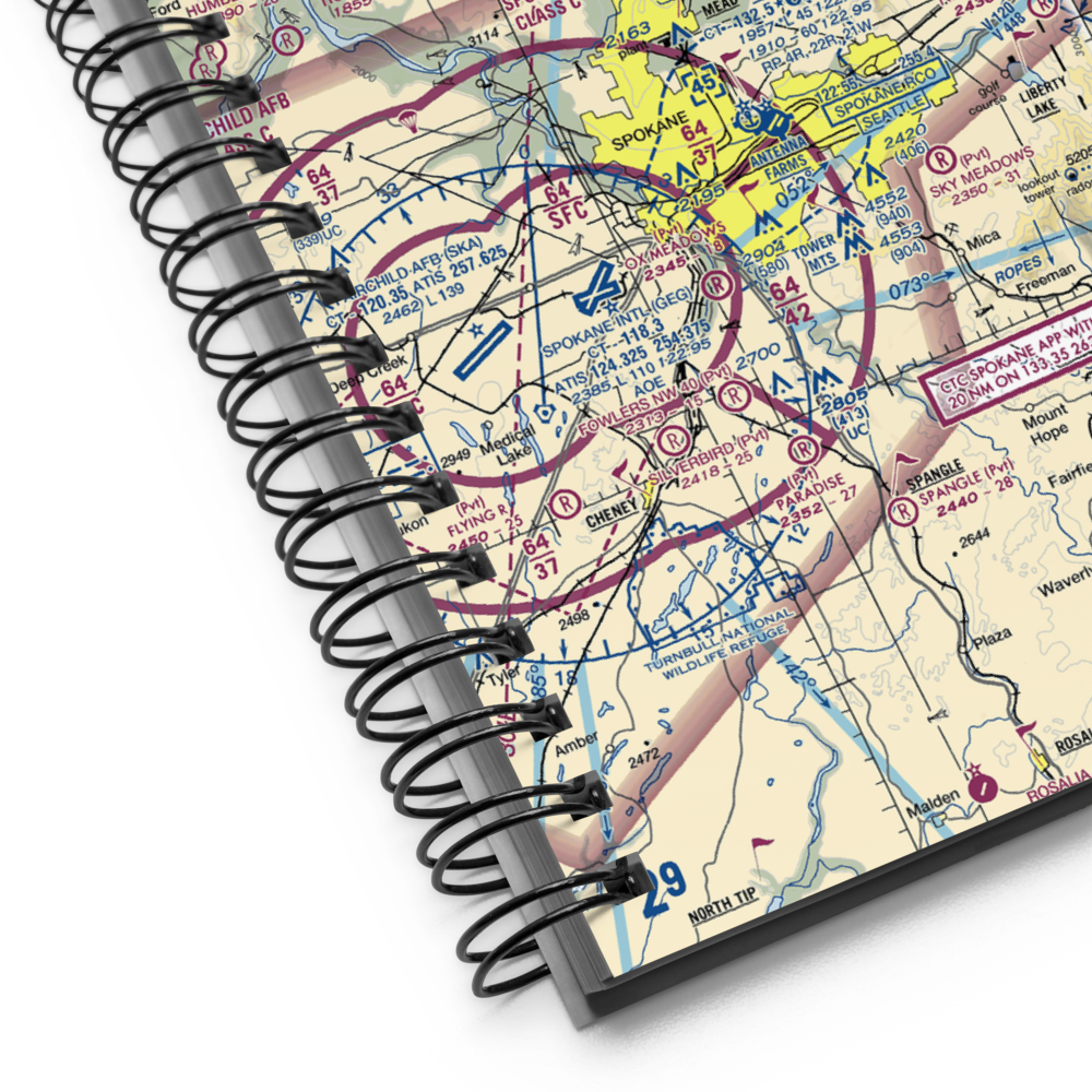 Boyle R & D Airport (63WA) VFR Sectional Notebook 