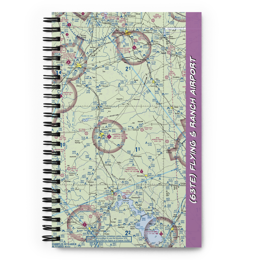 Flying S Ranch Airport (63TE) VFR Sectional Notebook 