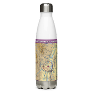 Truth Or Consequences Municipal Airport (TCS) VFR Sectional Water Bottle