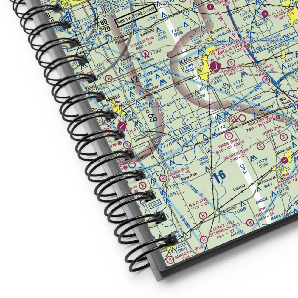 Emerick Airport (63IL) VFR Sectional Notebook 