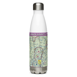 Gibson County Airport (TGC) VFR Sectional Water Bottle