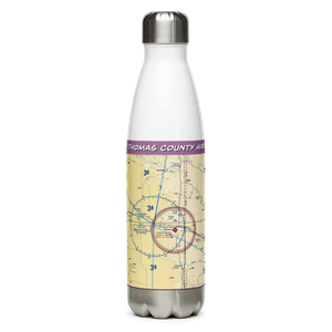 Thomas County Airport (TIF) VFR Sectional Water Bottle