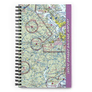 Grasso Salvage Airport (62VA) VFR Sectional Notebook