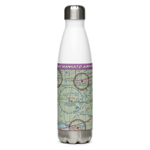 Mankato Airport (TKO) VFR Sectional Water Bottle