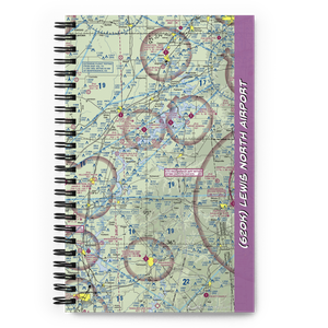 Lewis North Airport (62OK) VFR Sectional Notebook