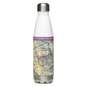 Twentynine Palms Airport (TNP) VFR Sectional Water Bottle