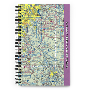 Seven Lakes Airport (62GA) VFR Sectional Notebook