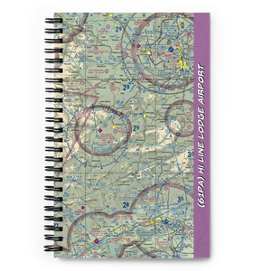 Hi Line Lodge Airport (61PA) VFR Sectional Notebook