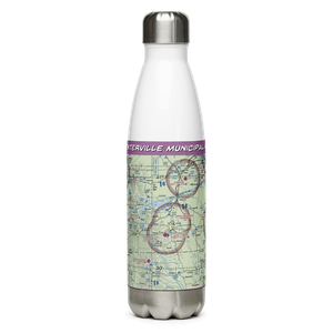 Centerville Municipal Airport (TVK) VFR Sectional Water Bottle