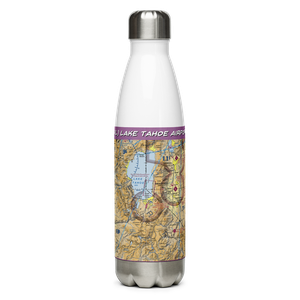 Lake Tahoe Airport (TVL) VFR Sectional Water Bottle