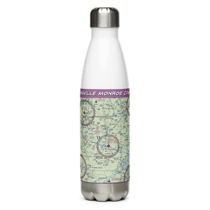 Tompkinsville Monroe County Airport (TZV) VFR Sectional Water Bottle