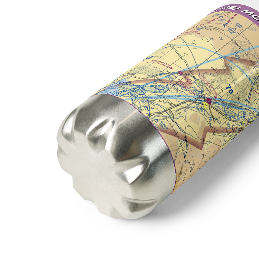 Mccarley Field (U02) VFR Sectional Water Bottle 