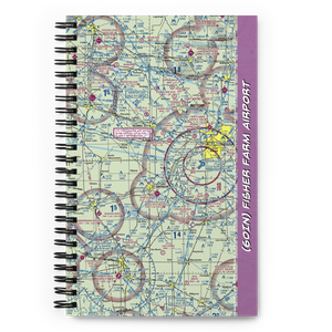 Fisher Farm Airport (60IN) VFR Sectional Notebook