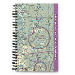 Moose River Seaplane Base (60B) VFR Sectional Notebook