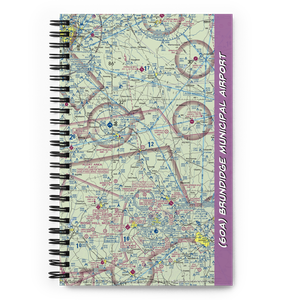 Brundidge Municipal Airport (60A) VFR Sectional Notebook