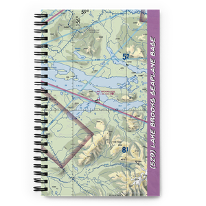 Lake Brooks Seaplane Base (5Z9) VFR Sectional Notebook