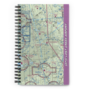Lost Creek Airport (5Y4) VFR Sectional Notebook