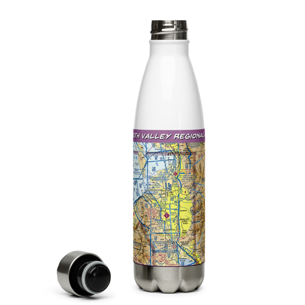South Valley Regional Airport (U42) VFR Sectional Water Bottle 