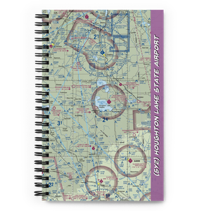 Houghton Lake State Airport (5Y2) VFR Sectional Notebook