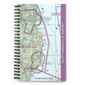 Harrisville Airport (5Y0) VFR Sectional Notebook