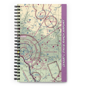 L Davis Ranch Airport (5XS8) VFR Sectional Notebook
