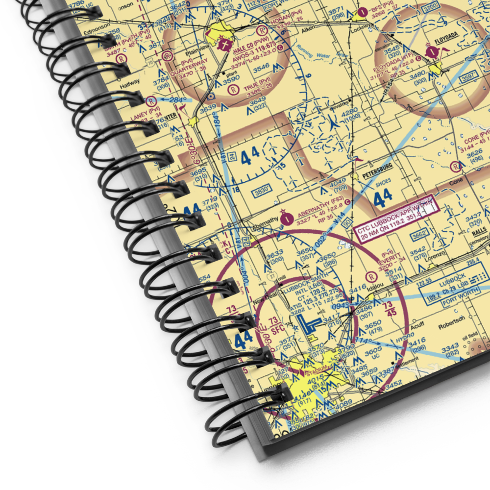 Outback Airport (5XS7) VFR Sectional Notebook 