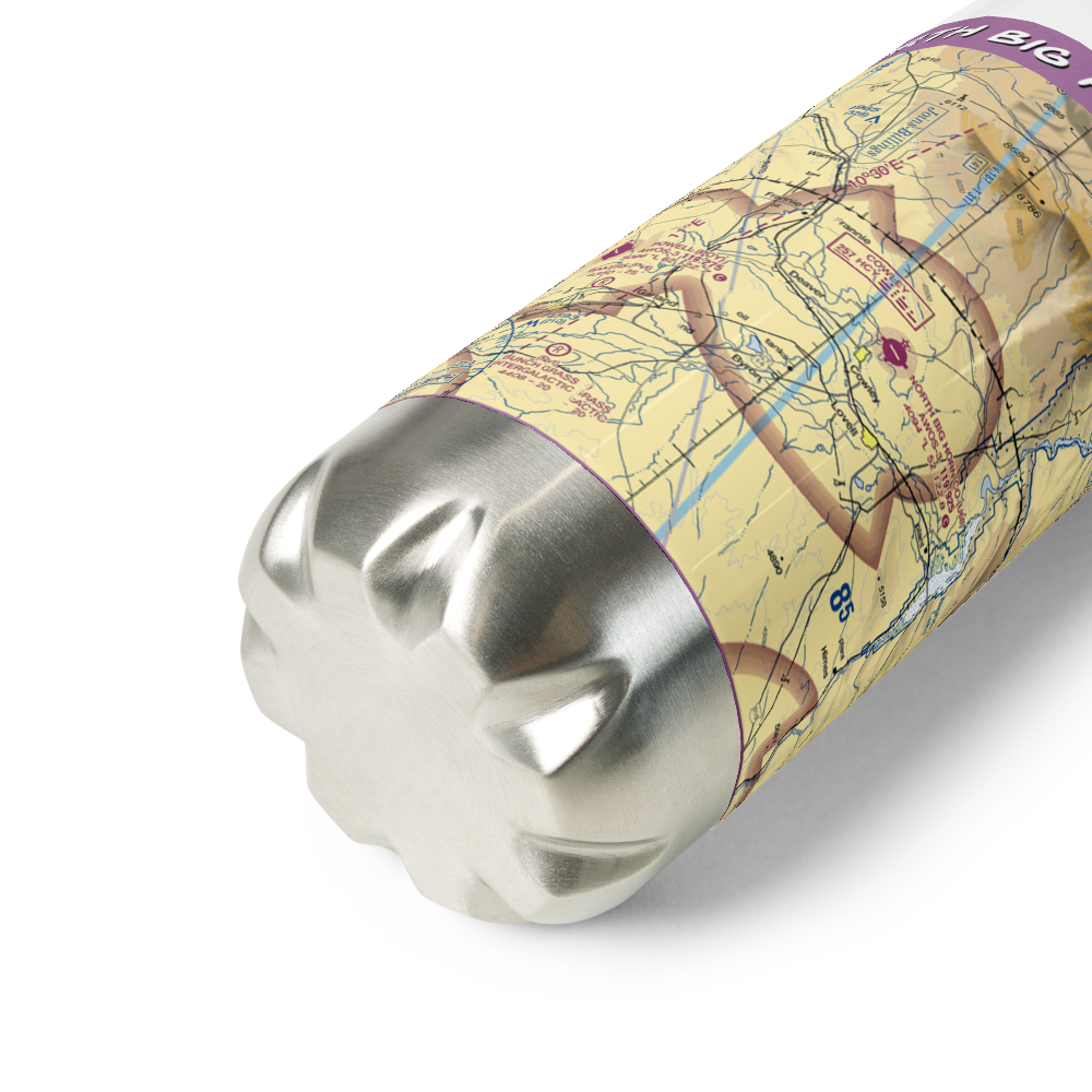 North Big Horn County Airport (U68) VFR Sectional Water Bottle 