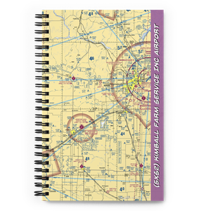 Kimball Farm Service Inc Airport (5XS2) VFR Sectional Notebook