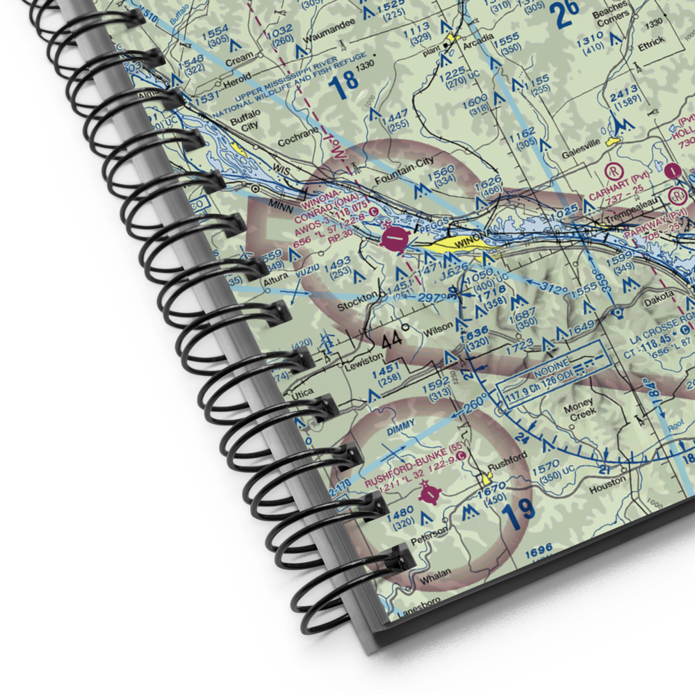 Independence Airport (5WI6) VFR Sectional Notebook 