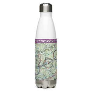 Cuba Municipal Airport (UBX) VFR Sectional Water Bottle