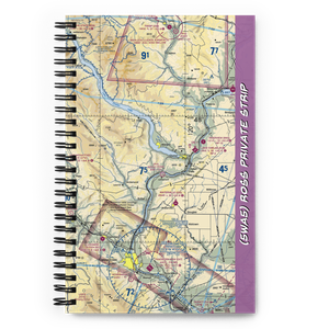 Ross Private Strip (5WA5) VFR Sectional Notebook