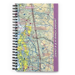B & M Ranch Airport (5WA2) VFR Sectional Notebook