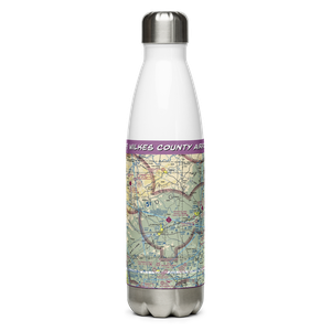 Wilkes County Airport (UKF) VFR Sectional Water Bottle