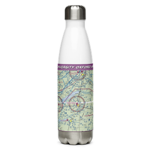 University Oxford Airport (UOX) VFR Sectional Water Bottle