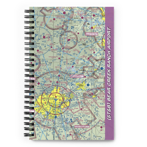 Bear Creek Ranch Airport (5TS8) VFR Sectional Notebook