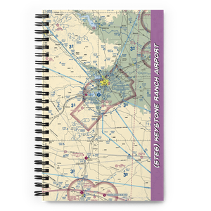 Keystone Ranch Airport (5TE6) VFR Sectional Notebook