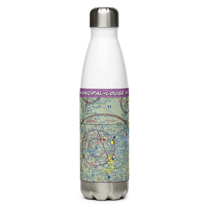 Bentonville Municipal-Louise M Thaden Field (VBT) VFR Sectional Water Bottle