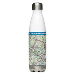 Victoria Regional Airport (VCT) VFR Sectional Water Bottle