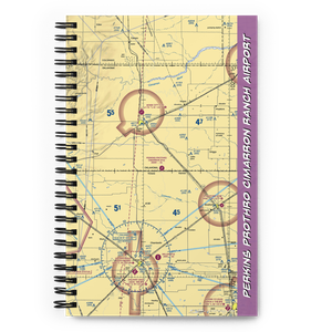 Perkins Prothro Cimarron Ranch Airport (5TE4) VFR Sectional Notebook