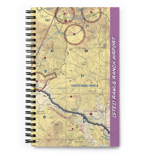 Rawls Ranch Airport (5TE1) VFR Sectional Notebook