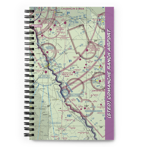 Comanche Ranch Airport (5TE0) VFR Sectional Notebook