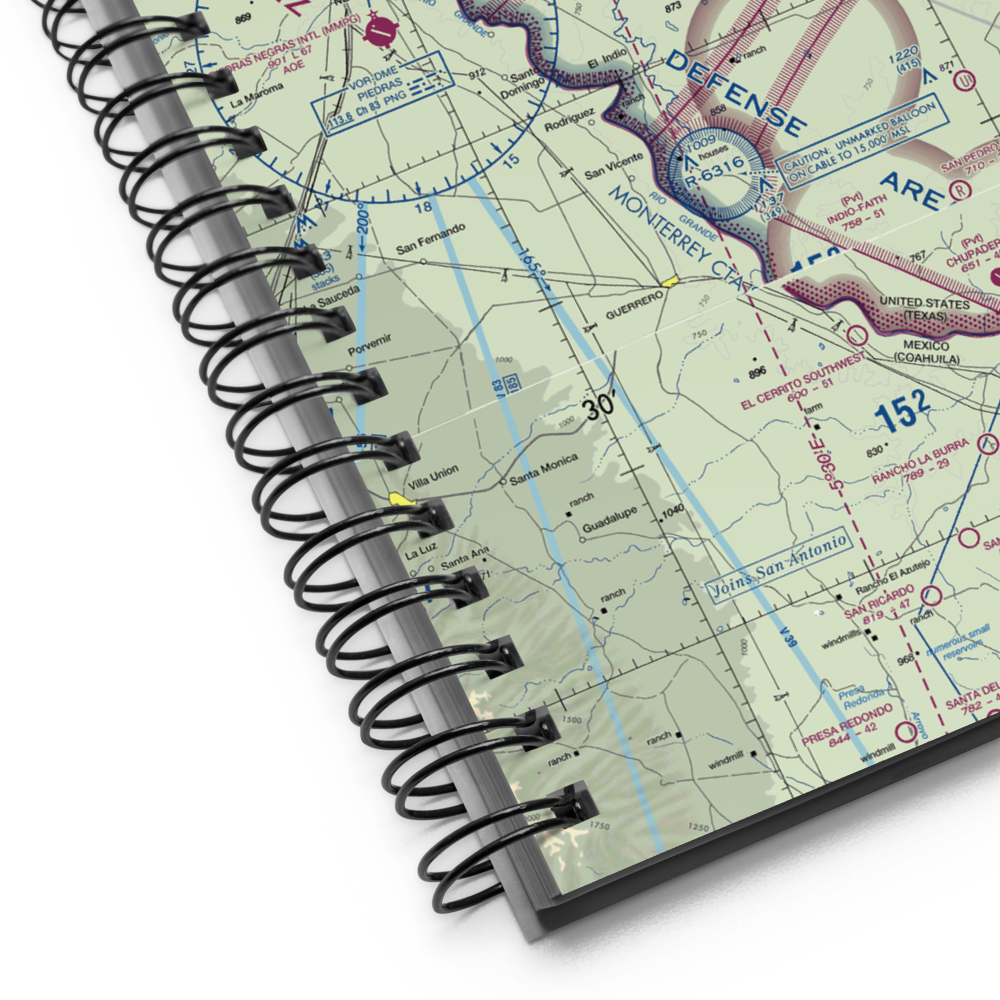 Comanche Ranch Airport (5TE0) VFR Sectional Notebook 