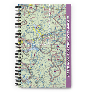 Deer Meadow Ranch Airport (5TA8) VFR Sectional Notebook