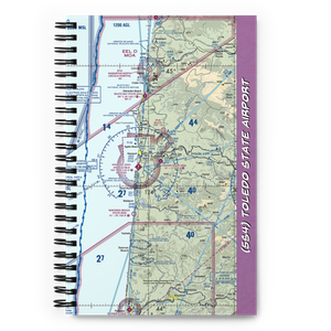 Toledo State Airport (5S4) VFR Sectional Notebook