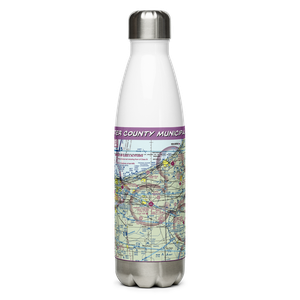 Porter County Municipal Airport (VPZ) VFR Sectional Water Bottle