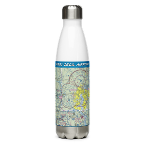 Cecil Airport (VQQ) VFR Sectional Water Bottle